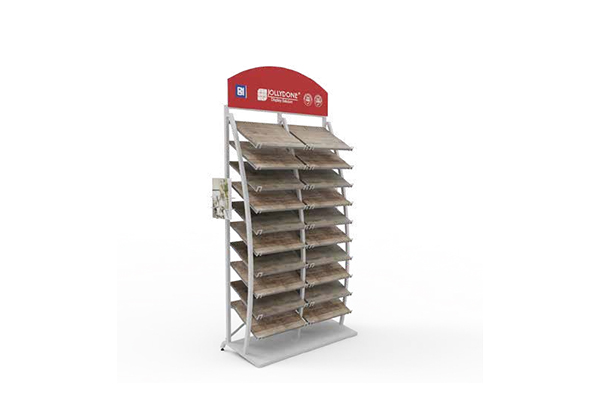 Floor Carpet Display Rack Brand Customization