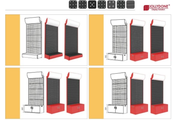 Tool Hardware Display Rack Brand Customization